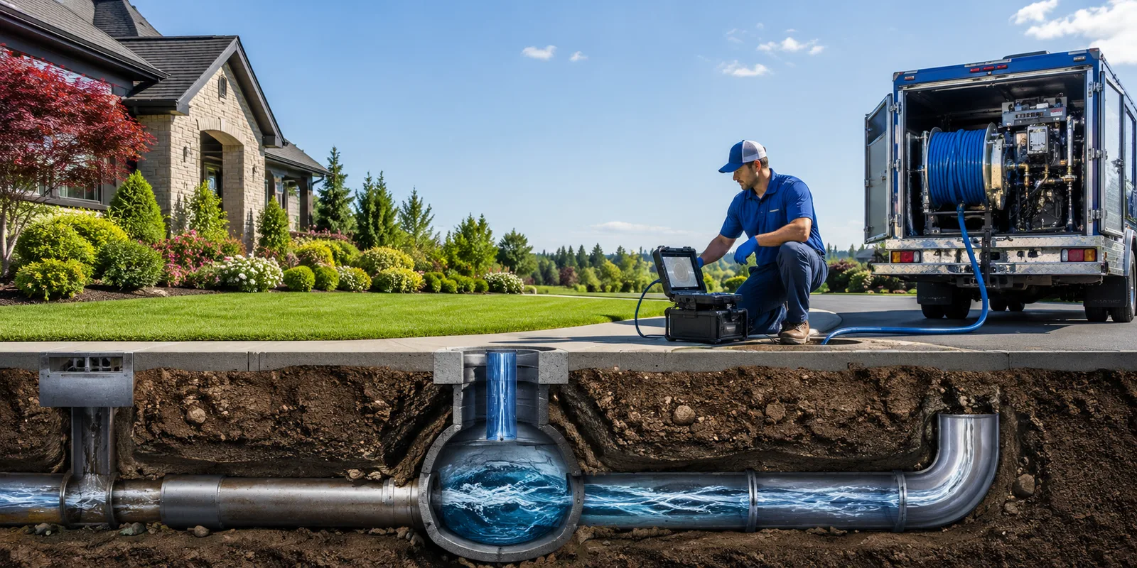 Drainage restoration information for Warren Center, PA